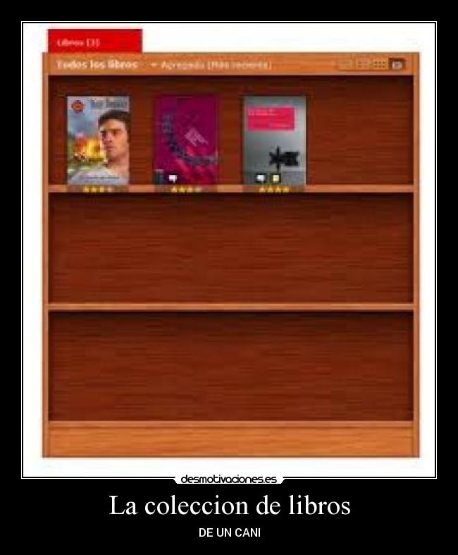La coleccion de libros -