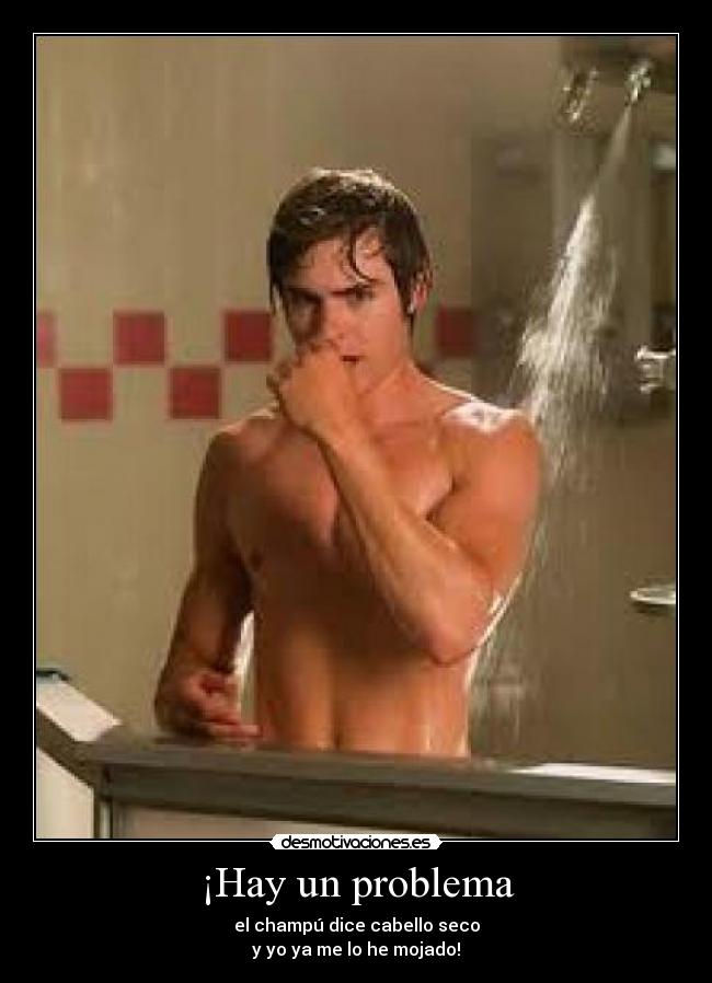 carteles champu proble hay desmotivaciones