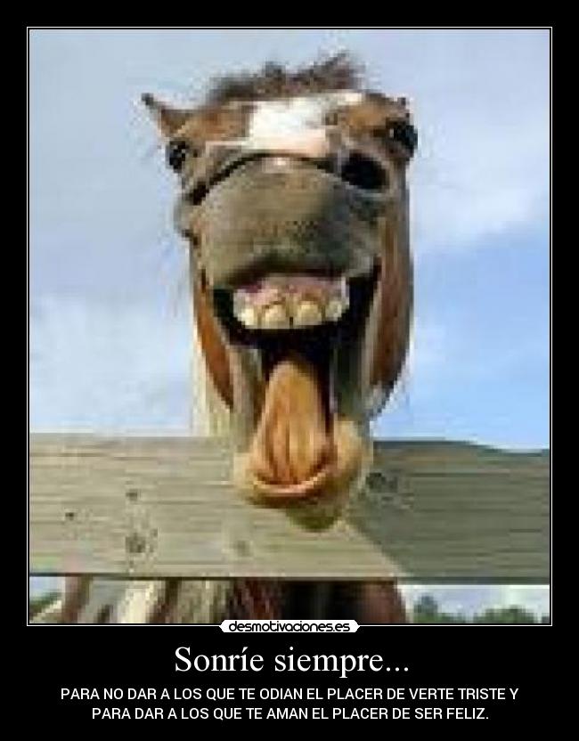 Sonríe siempre... - 