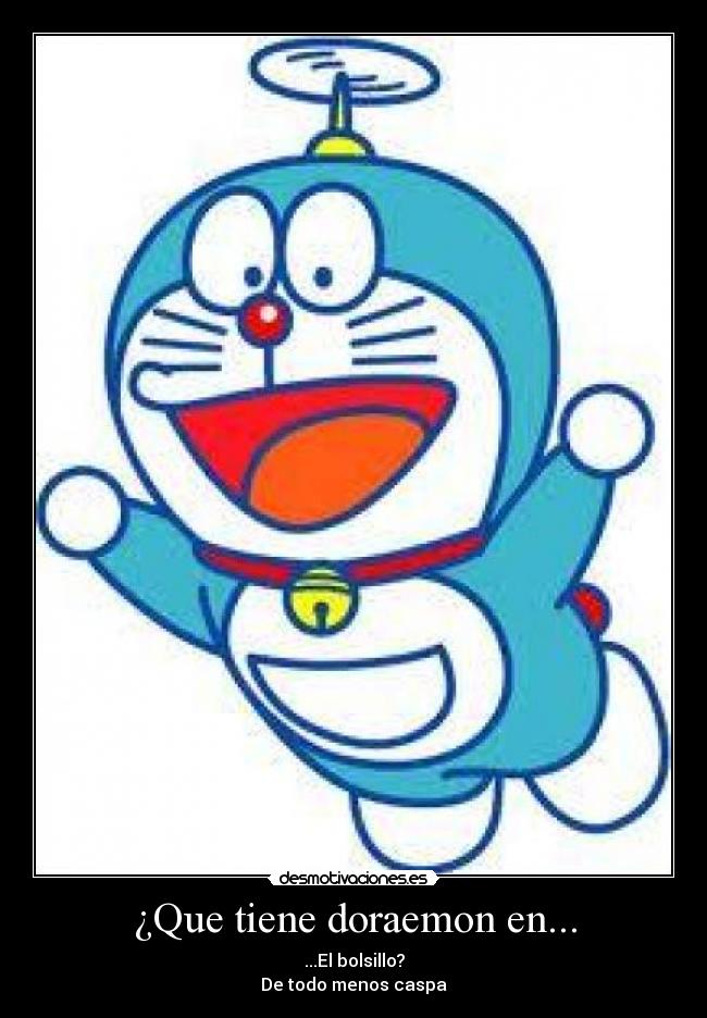 ¿Que tiene doraemon en... - 