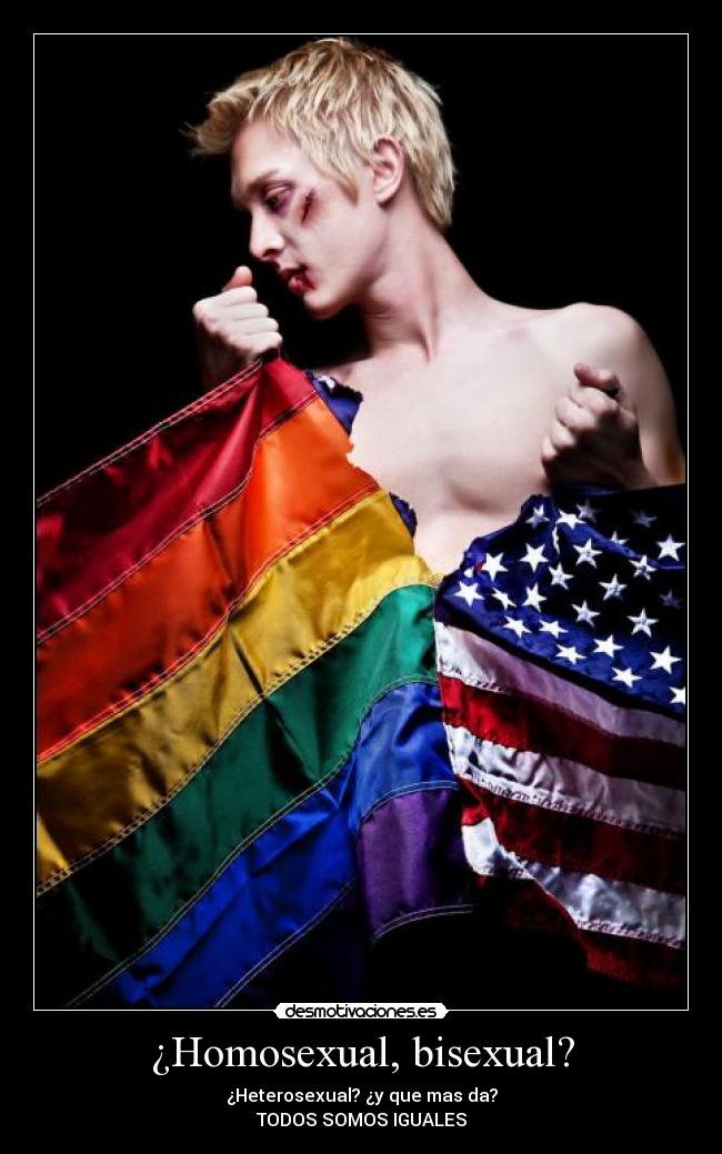 ¿Homosexual, bisexual? - 