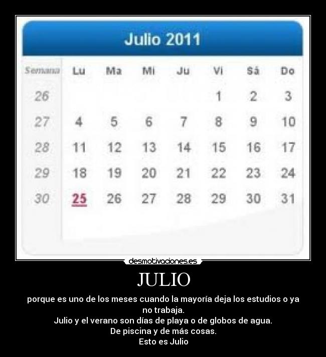 JULIO - 