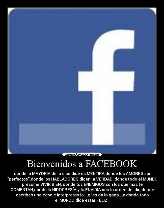 Bienvenidos a FACEBOOK -