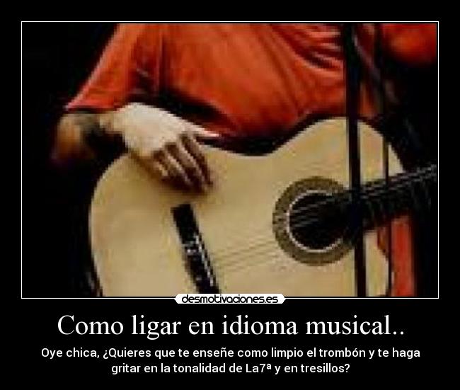 carteles idioma music desmotivaciones