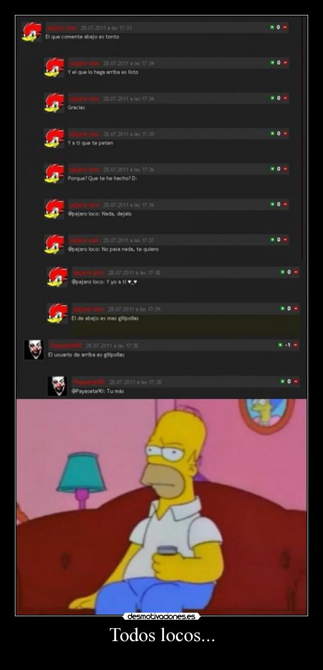 Todos locos... - 