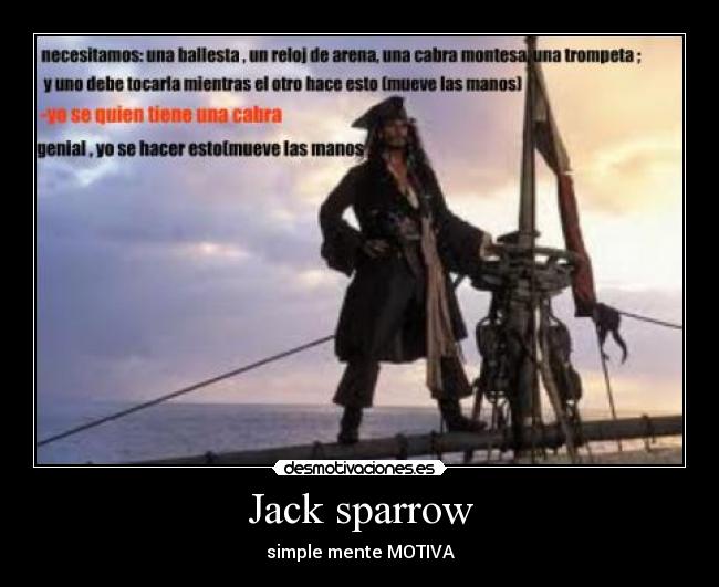 Jack sparrow -