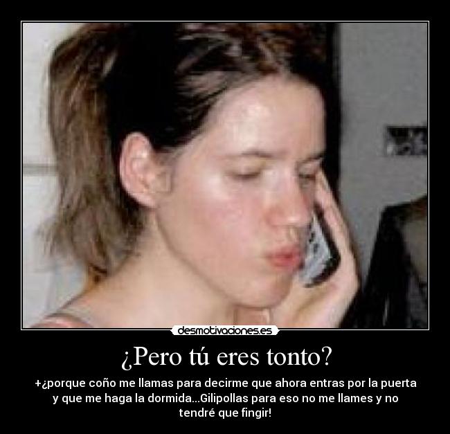 carteles tonto ariadna12 marina199813 desmotivaciones