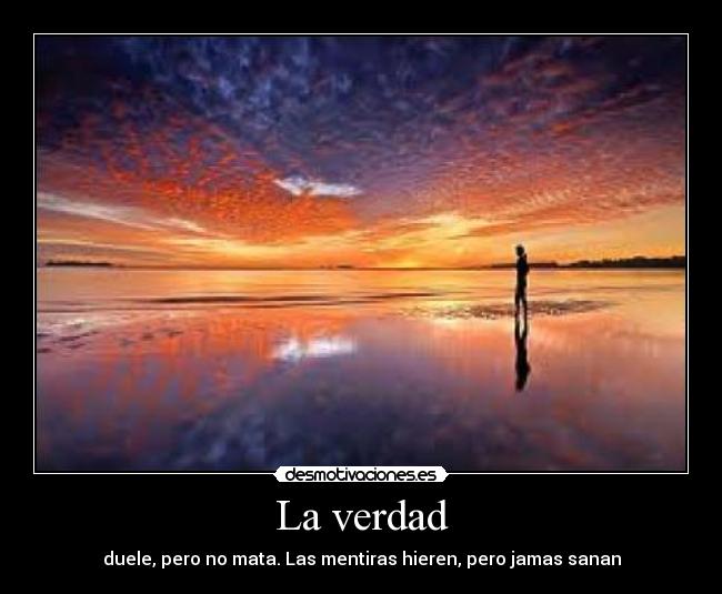 La verdad -