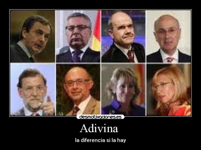 Adivina - la diferencia si la hay