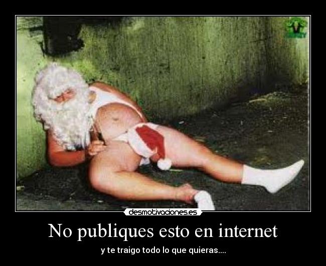 No publiques esto en internet -