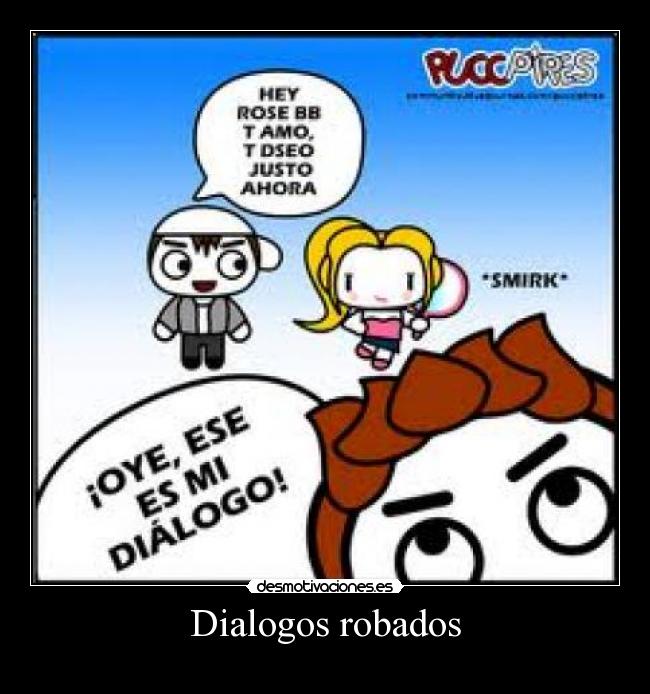 Dialogos robados -