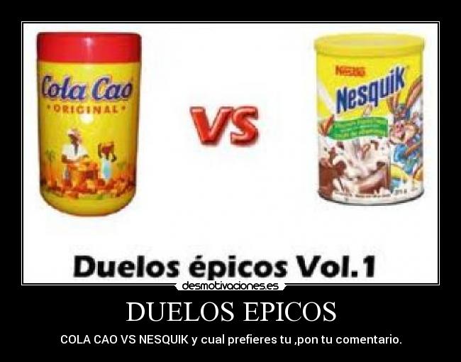 carteles duelo epico desmotivaciones