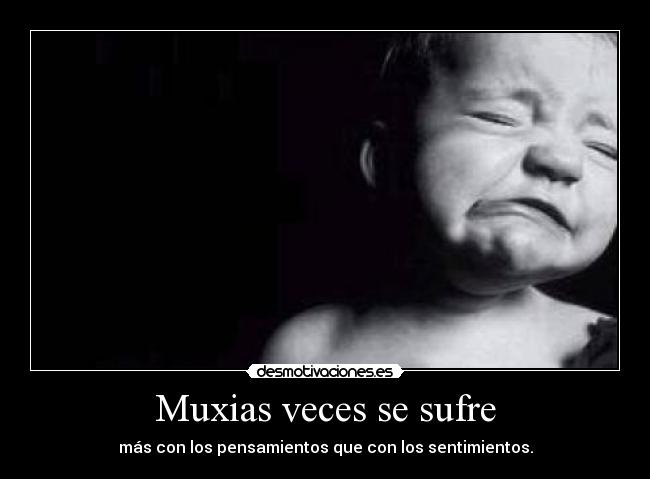 Muxias veces se sufre - 