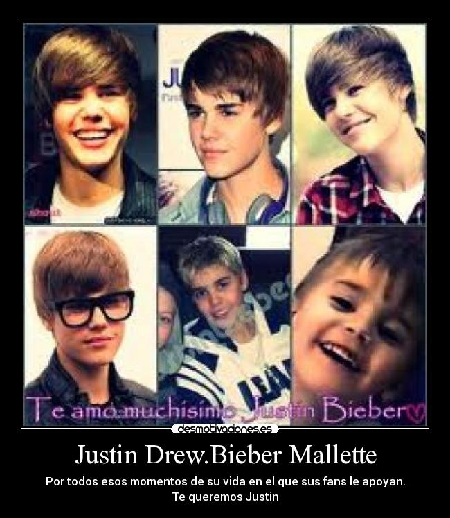 Justin Drew.Bieber Mallette -