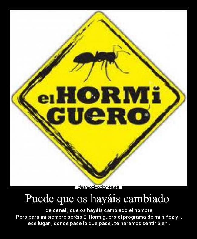 carteles hormiguero desmotivaciones