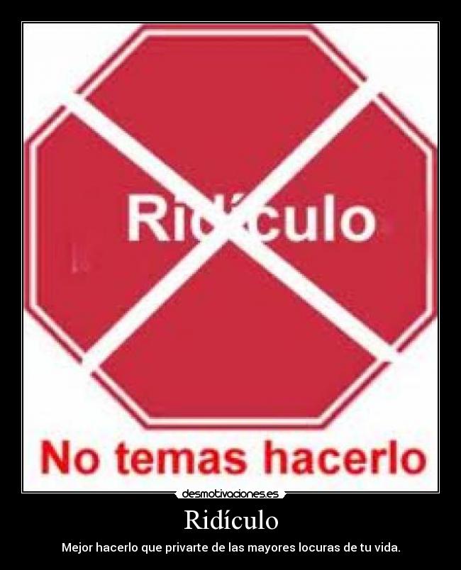 Ridículo -