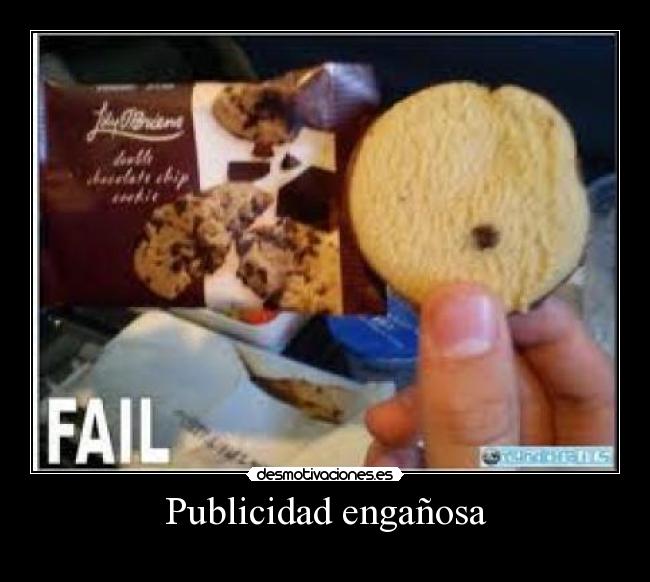 Publicidad engañosa -