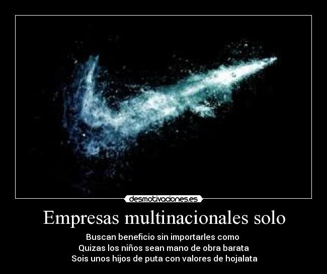 Empresas multinacionales solo -