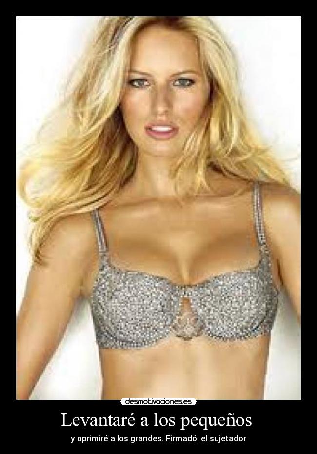 Levantaré a los pequeños -