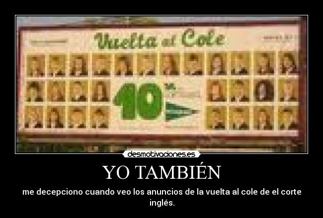 YO TAMBIÉN -