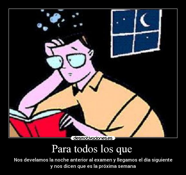 carteles estudiar desmotivaciones