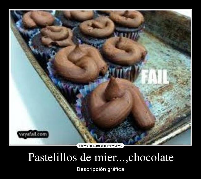 Pastelillos de mier...,chocolate -