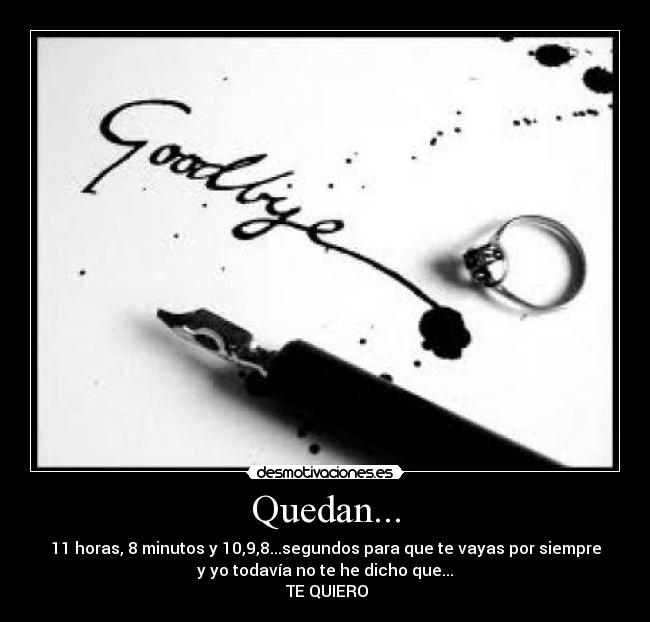 Quedan... - 