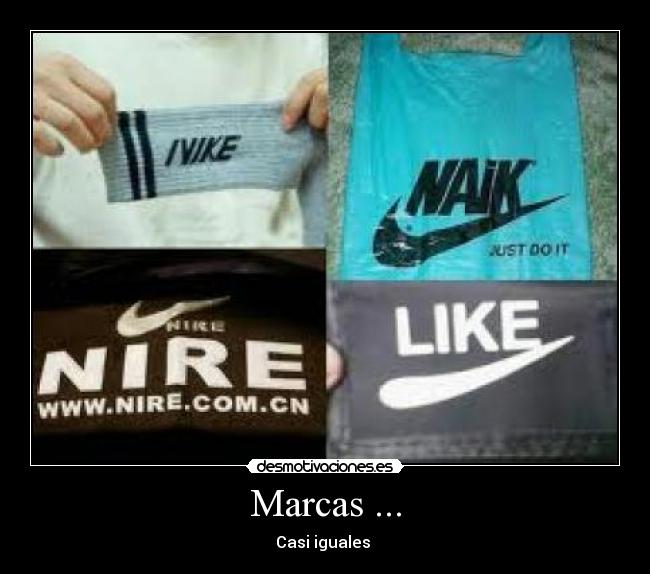 Marcas ... -