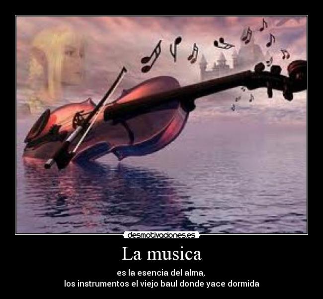 carteles musica musica violin desmotivaciones