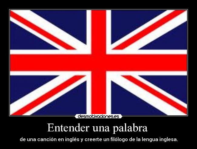 Entender una palabra  - 