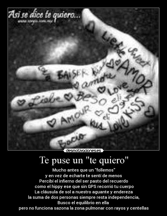 carteles vez echarte senti menos percibi infierno del ser pasto del recuerdo como hip desmotivaciones