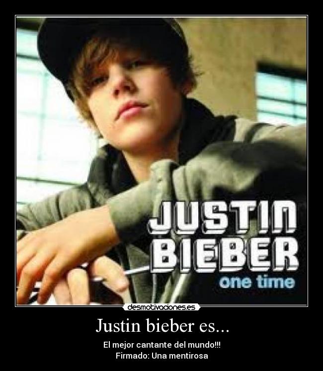 Justin bieber es... - 