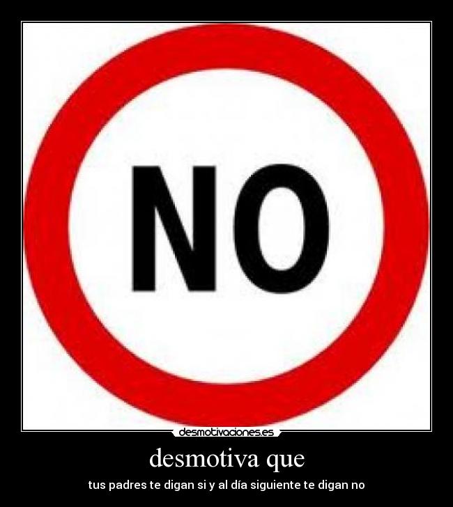 desmotiva que - 