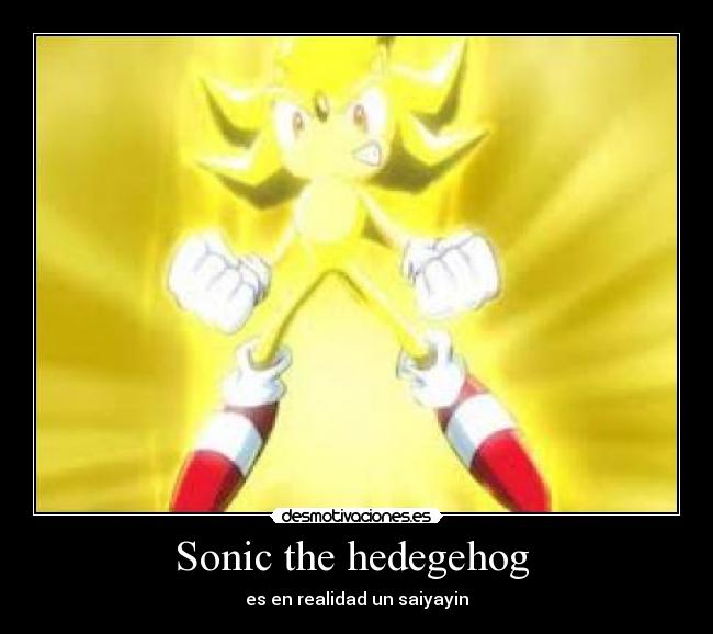 Sonic the hedegehog -