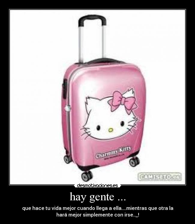 hay gente ... -