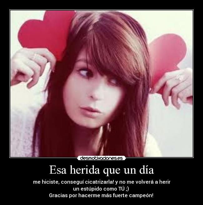 Esa herida que un día -