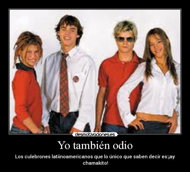 Yo también odio - 