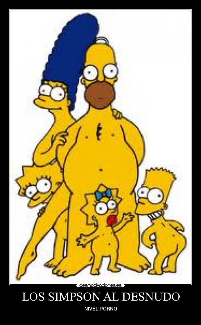 LOS SIMPSON AL DESNUDO - NIVEL:PORNO
