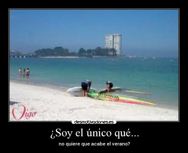 ¿Soy el único qué... - 