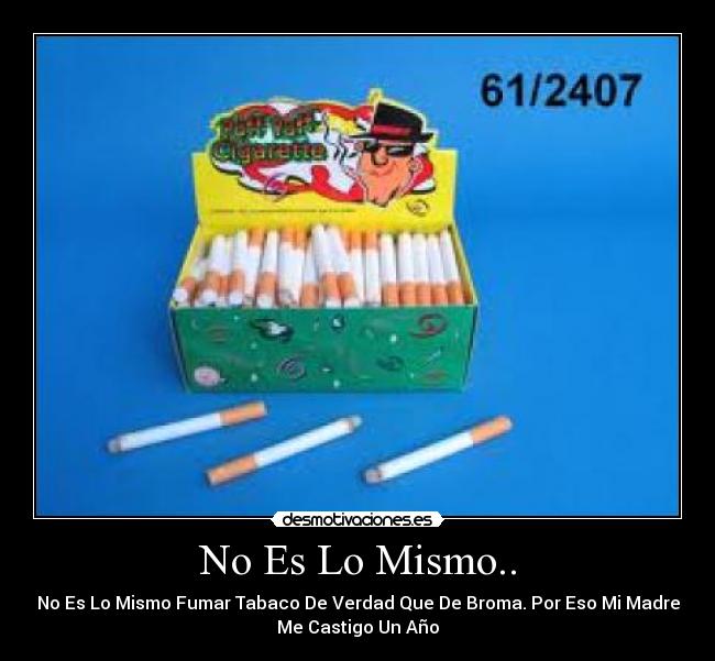 No Es Lo Mismo.. -