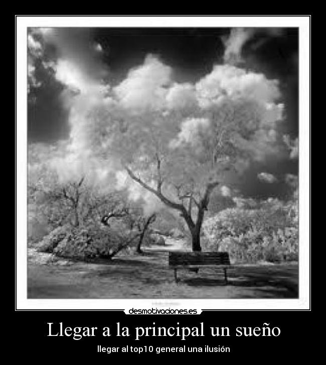 Llegar a la principal un sueño -