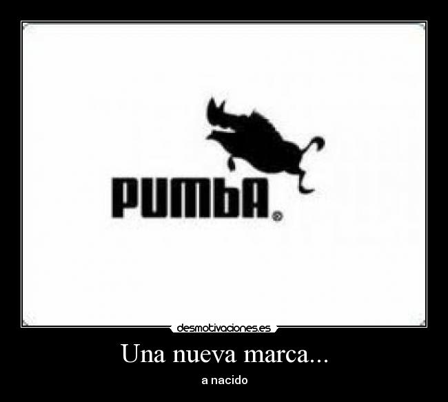 Una nueva marca... -