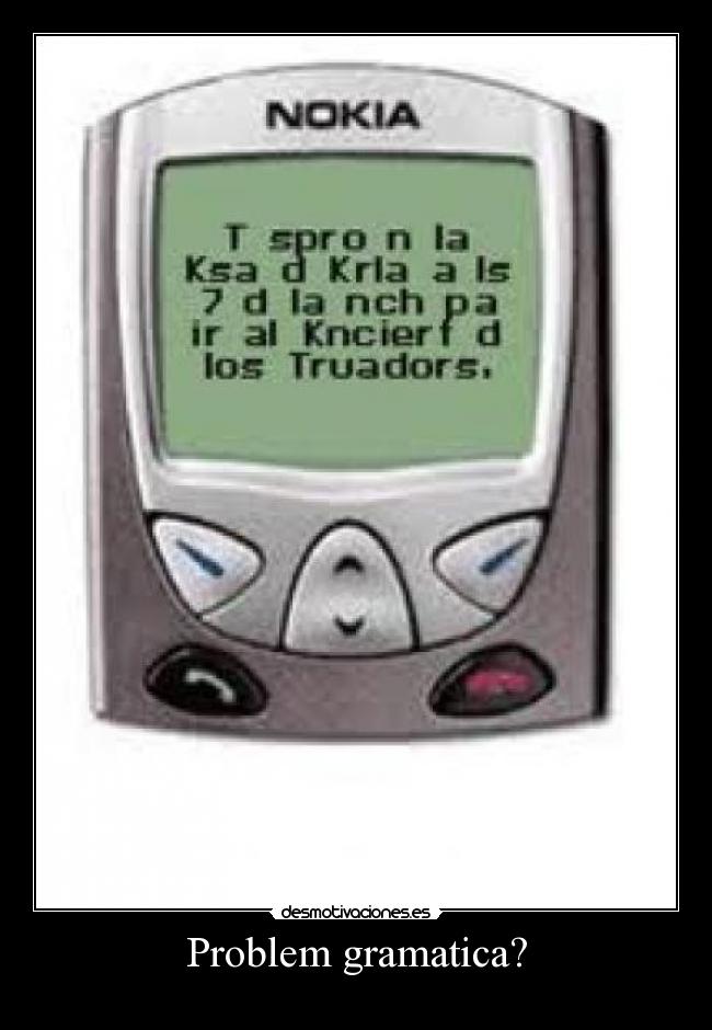 Problem gramatica? - 