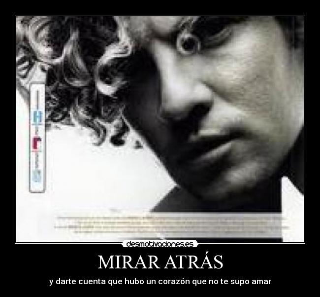 MIRAR ATRÁS - 