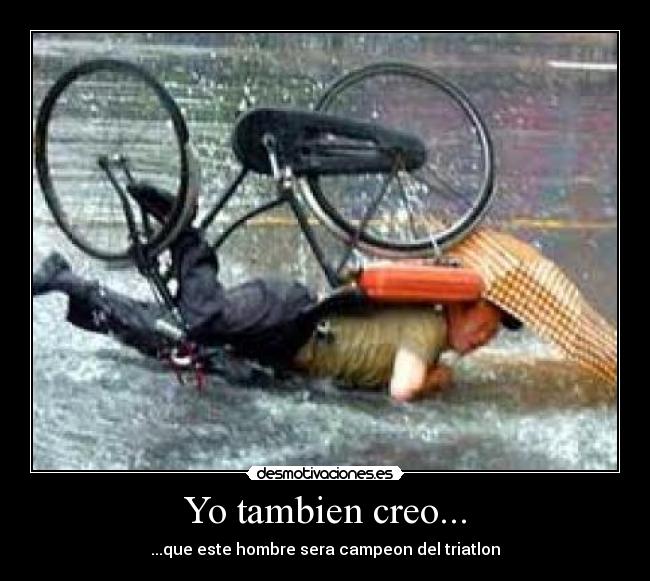 Yo tambien creo... -