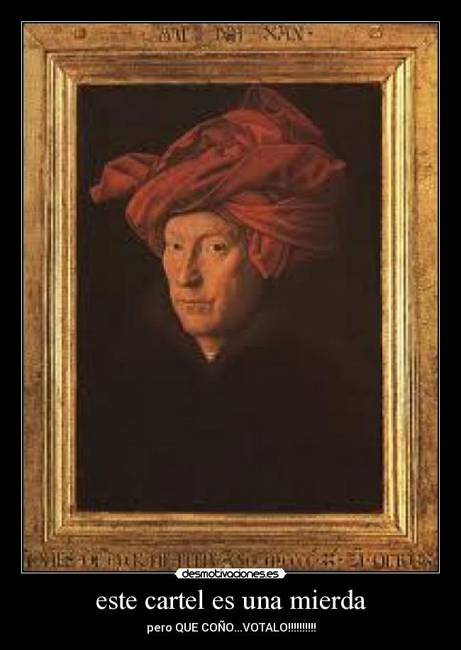 este cartel es una mierda -