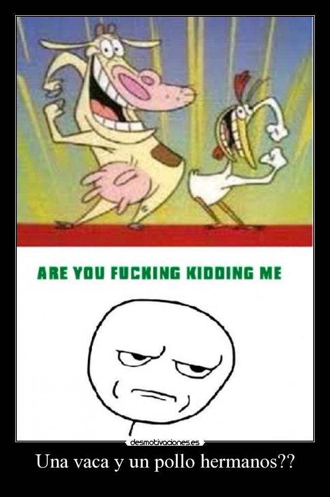 carteles vaca pollo desmotivaciones