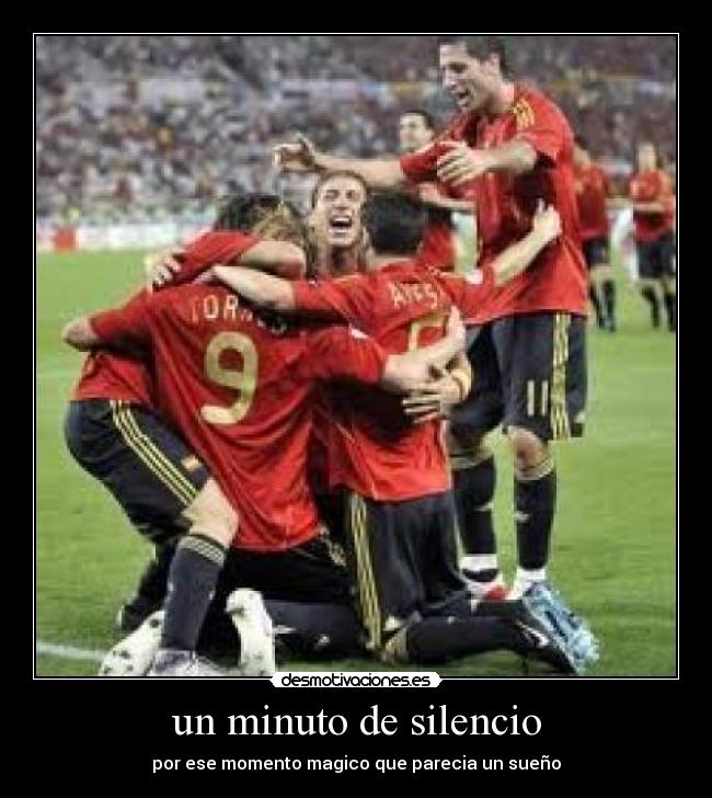 un minuto de silencio - 