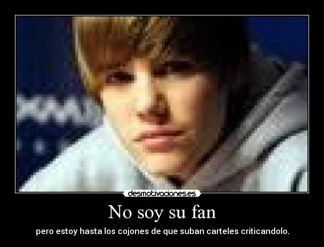 No soy su fan - 