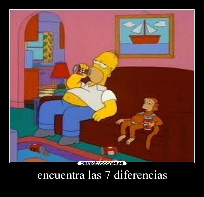 encuentra las 7 diferencias - 